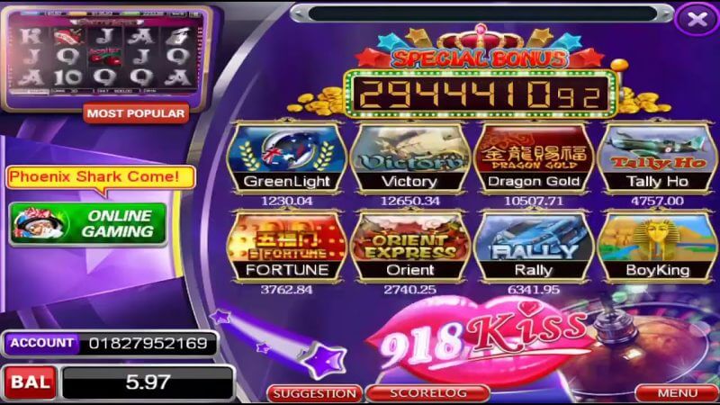 ความหลากหลายของเกมใน 918Kiss