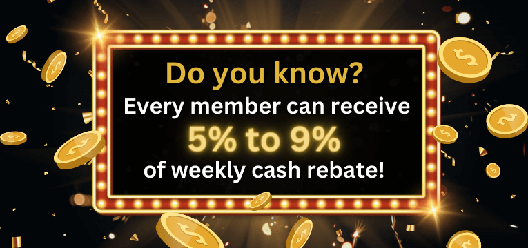 weekly cash rebate Small banner